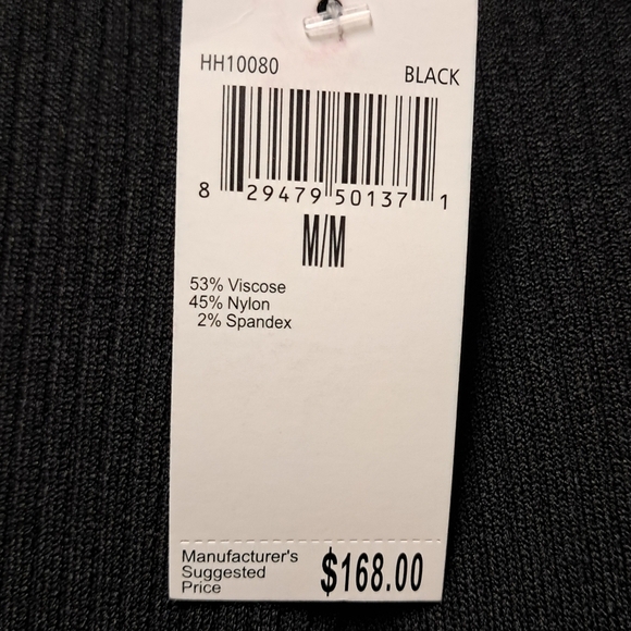 House of Harlow 1960 Black Textured Fabric - Picture 3 of 4